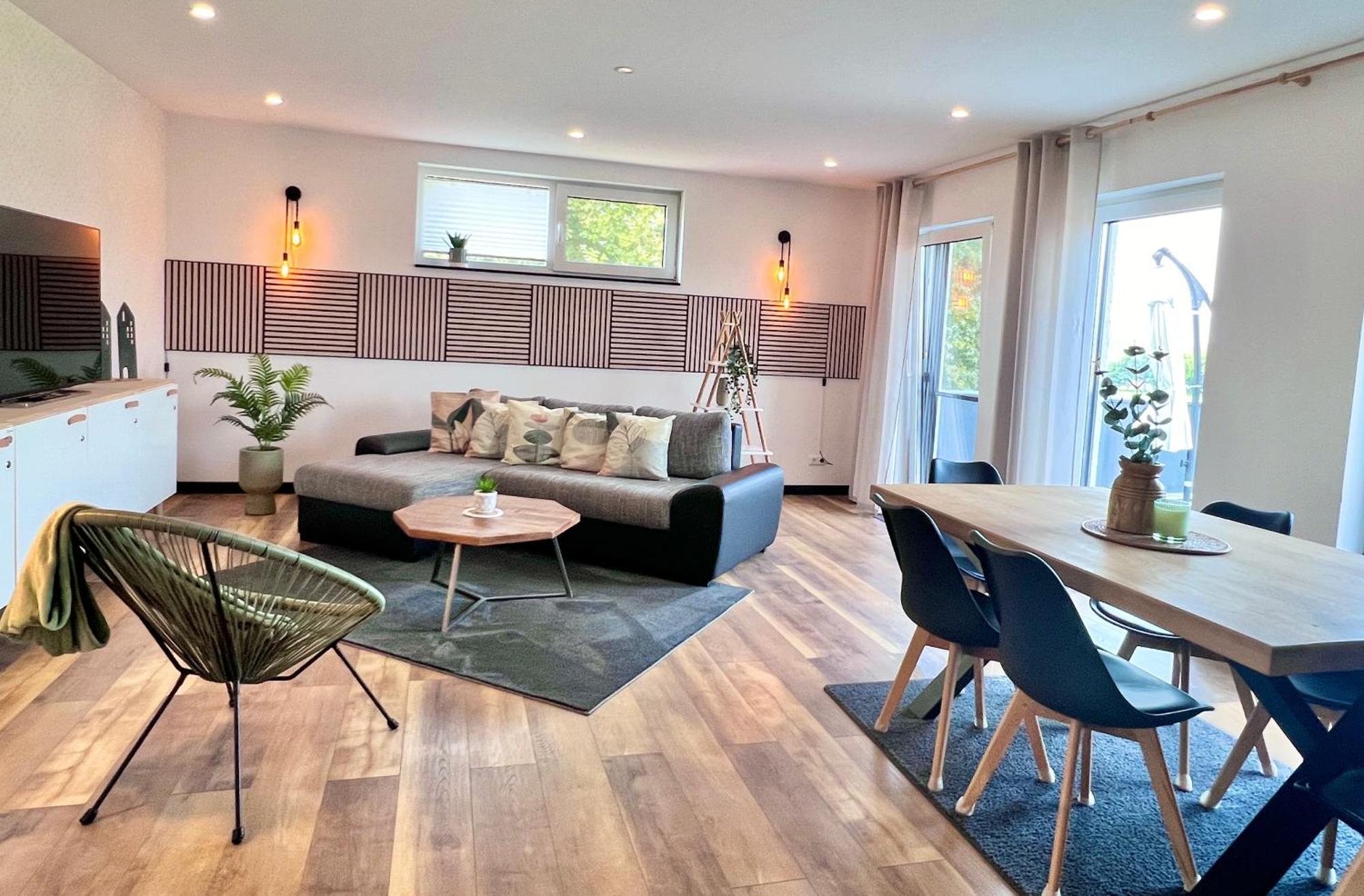 Grosse Wohnung Wellness + Sauna + Netflix Petershagen Exterior photo